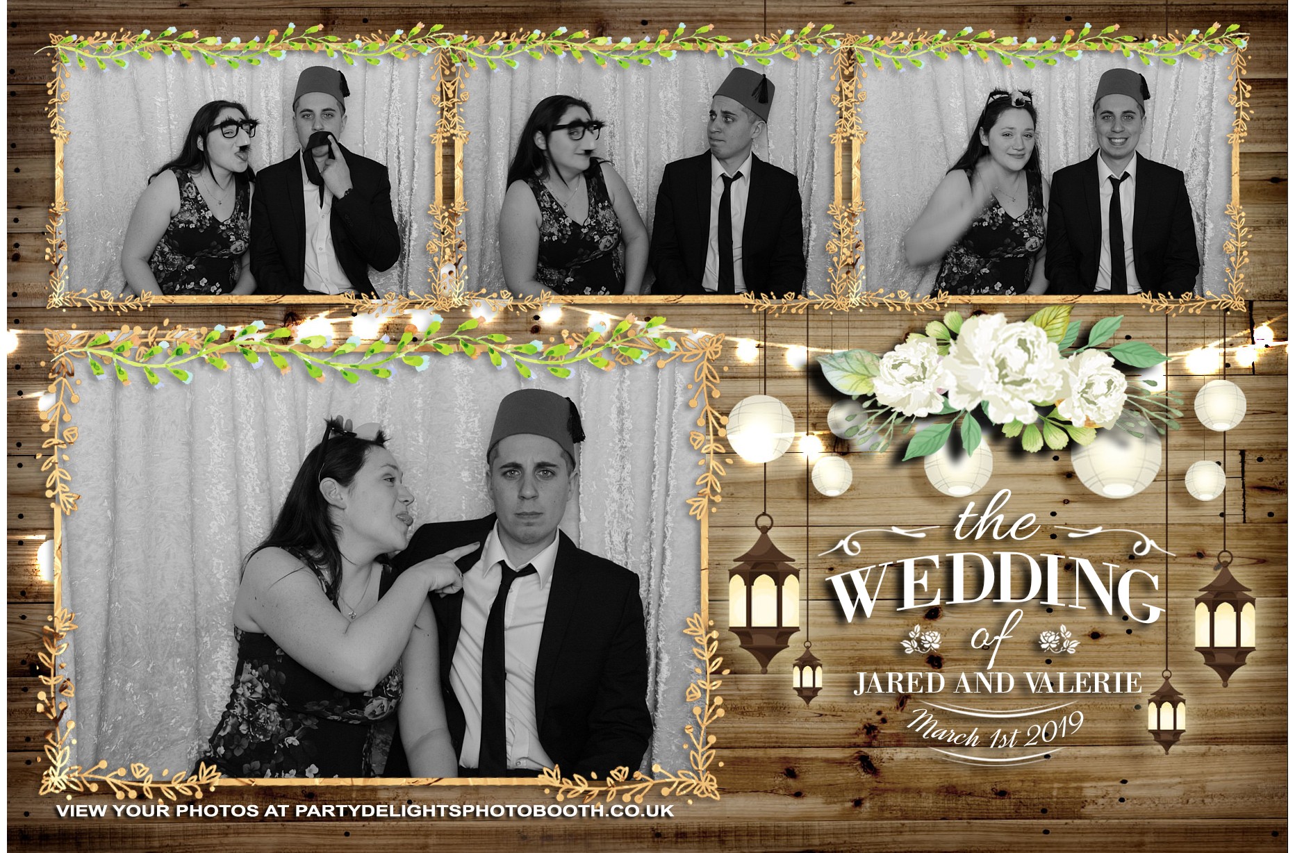 Jared and Valerie’s Wedding - Prints | View more photos from the event at gallery.partydelightsphotobooth.co.uk/u/PartyDelightsPhotoBooth/Jared-and-Valerie’s-Wedding-Prints